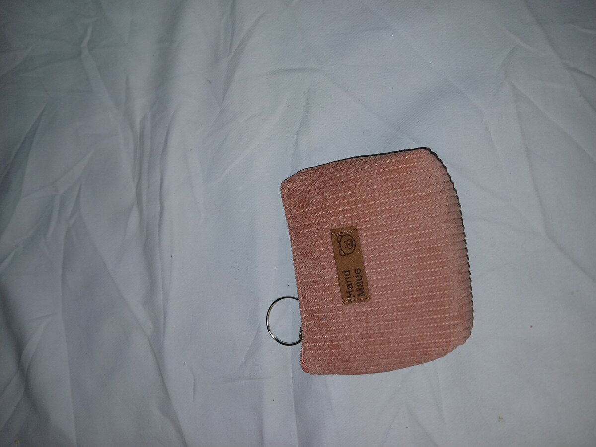 Porte-monnaie en velours