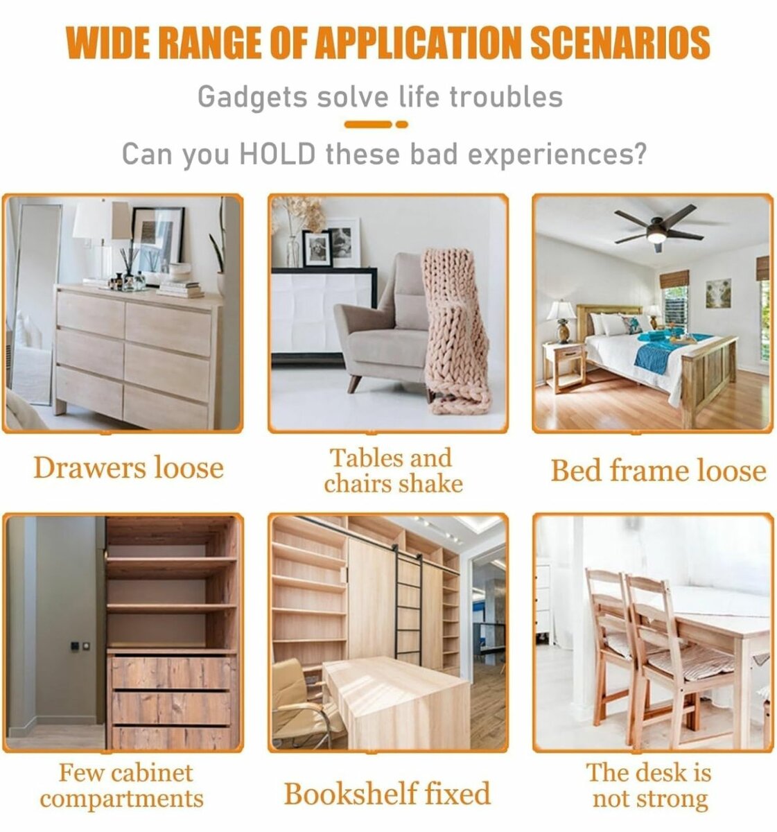 10 cadre de fixation inox