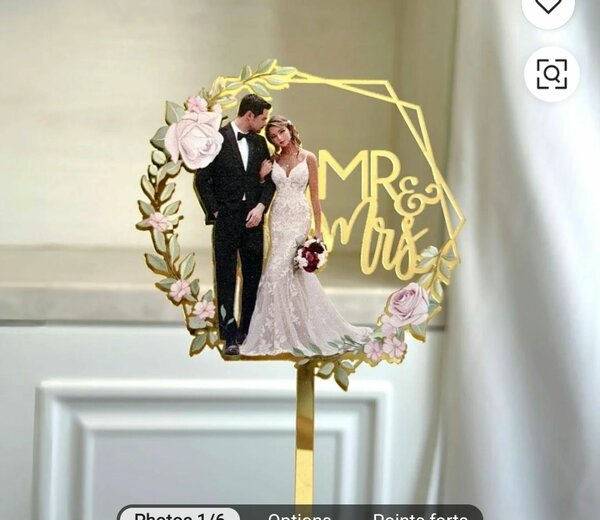 Décorations de Gâteau Élégantes