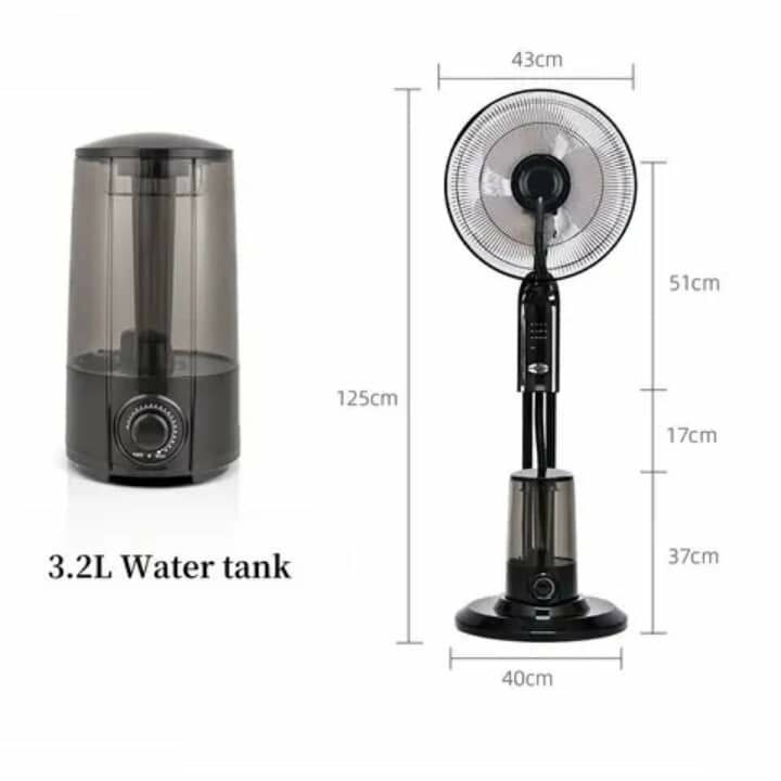 Mist fans humidifier
