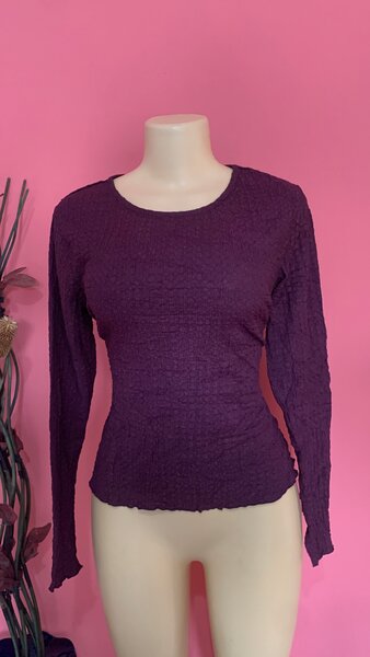 Haut femme violet élégant