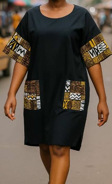 Robe ethnique en coton