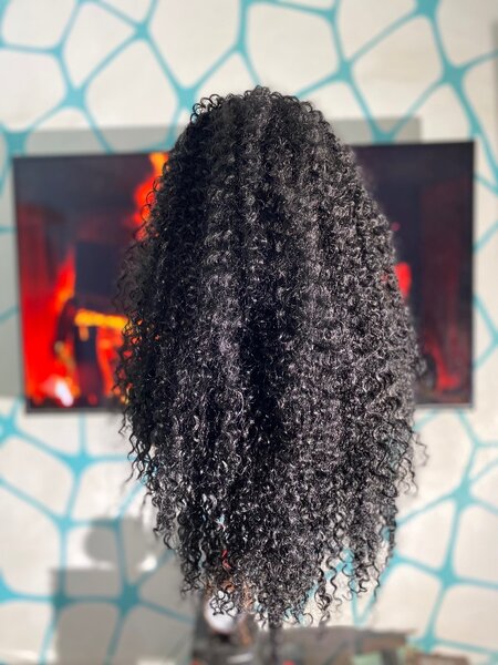 Perruque bandeau naturelle