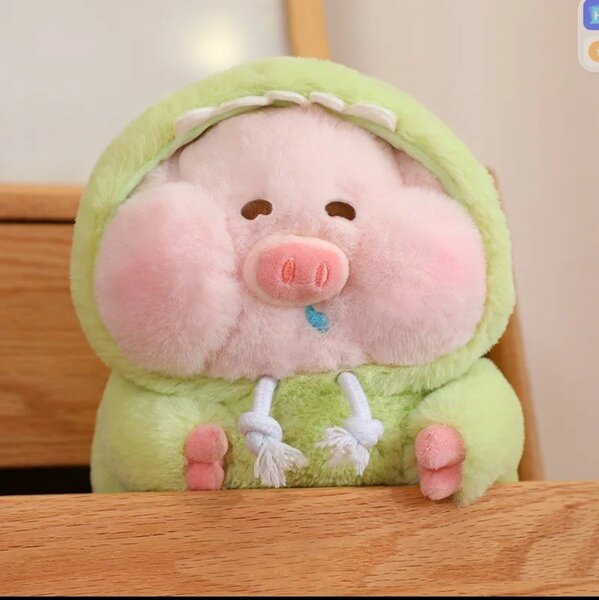 Peluche en porc 65cm