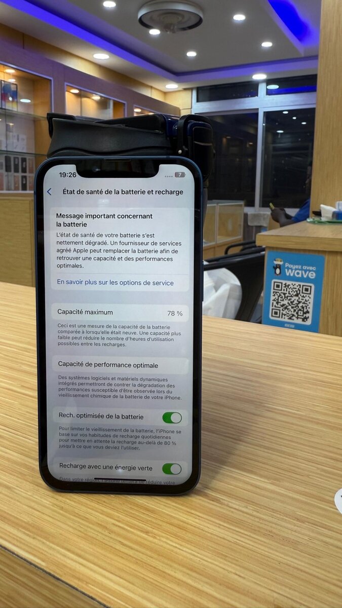 iphone 13 128giga message écran prix: 200.000f