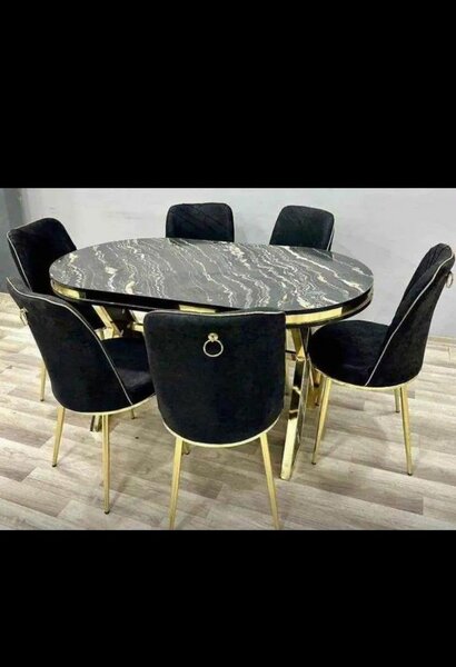 Table à manger ronde élégante