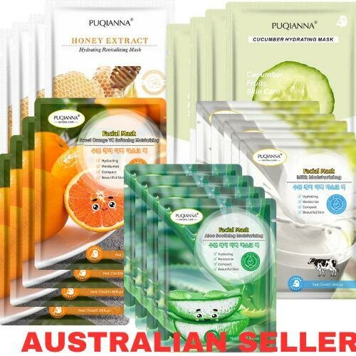 Masques Visage Hydratants Variés