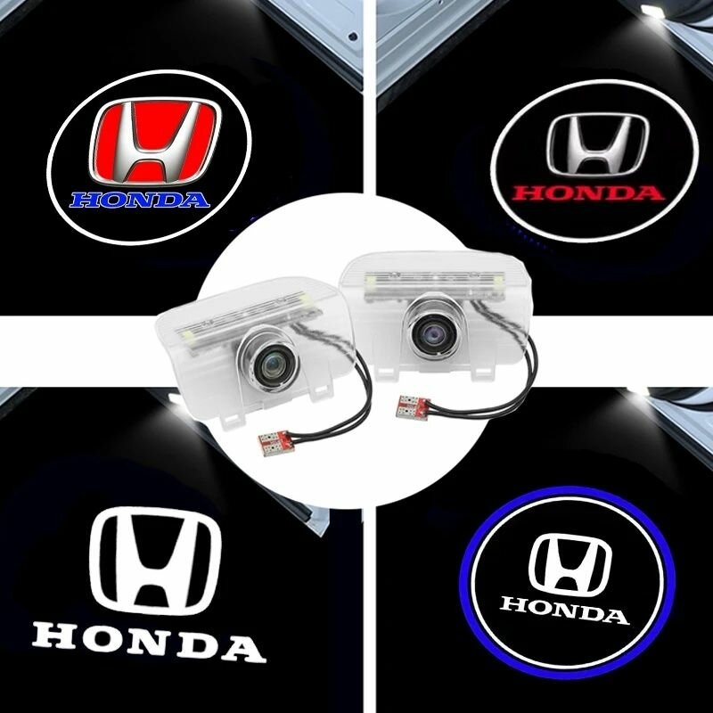 LED door welcome Projection logo light For Honda civic  CRV