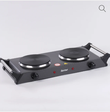 Star Chef Electric Double Burner Cook Hot Plate