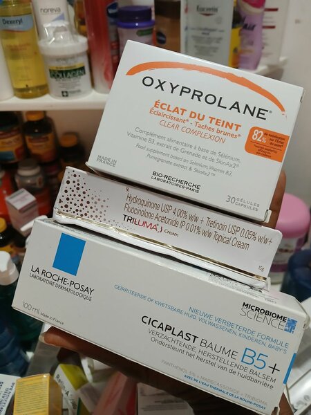 Cicaplaste triluma oxyprolane