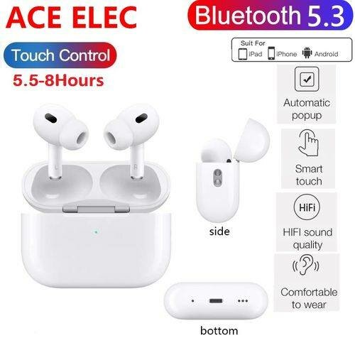 Écouteurs sans fil Bluetooth 5.3 HiFi