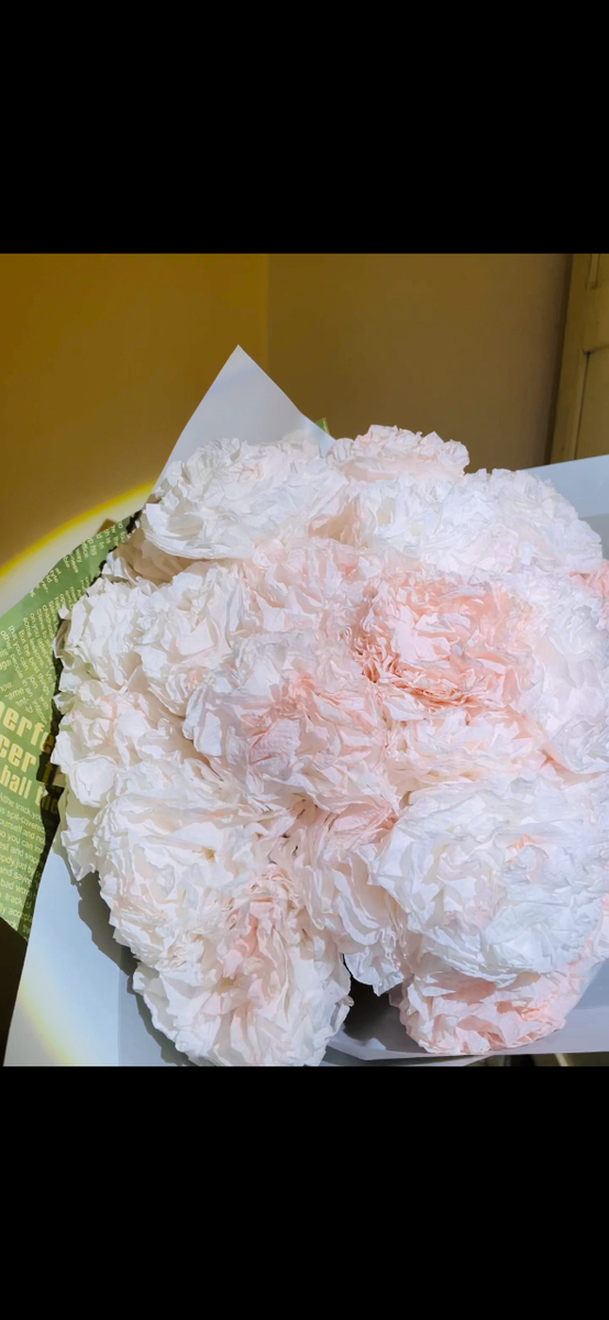 бумажный букет