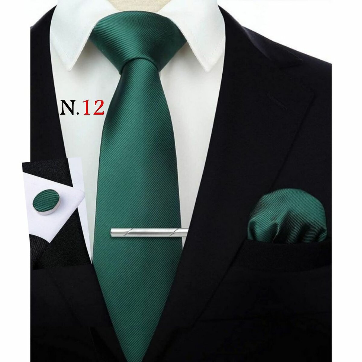 Elegant Silk Tie Set