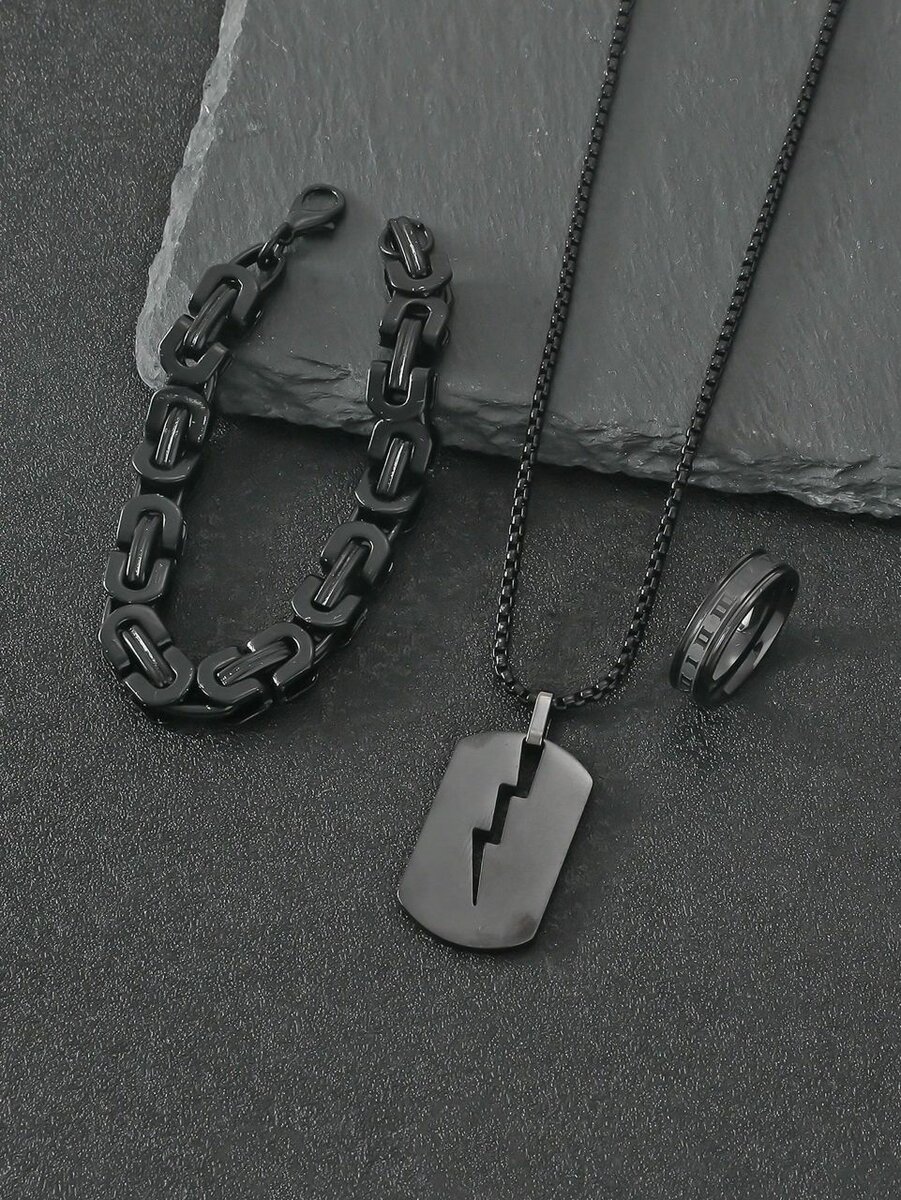 Ensemble Bijoux Homme Moderne