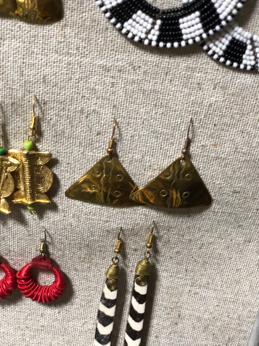 Boucles d'oreilles artisanales