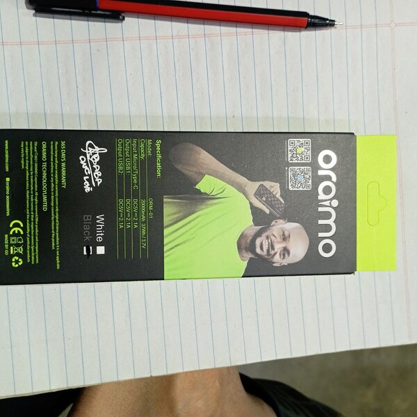 Oraimo 20000 powerbank origina