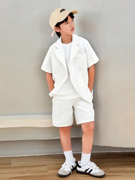Tenue d'été garçon élégante