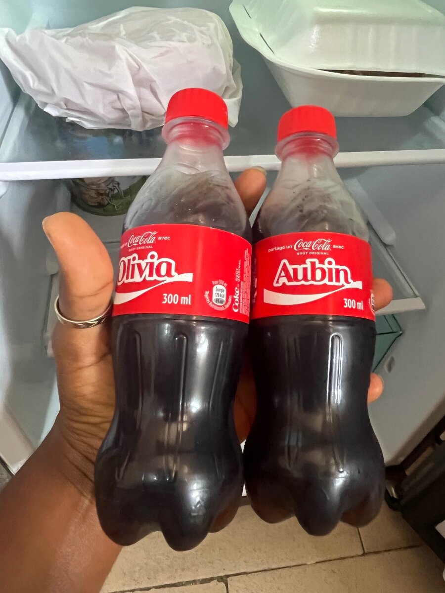 Bouteilles Coca-Cola Personnalisées