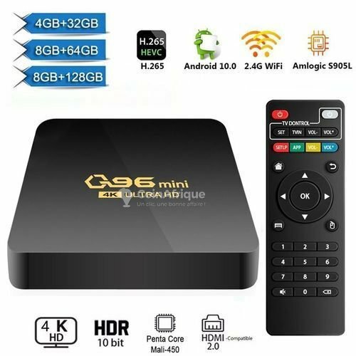 Box TV android intelligente Q96 mini