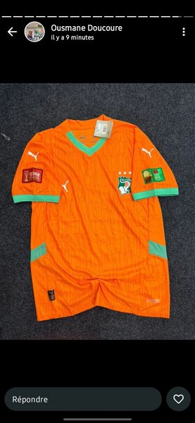 Maillot Côte d'Ivoire Éléphants