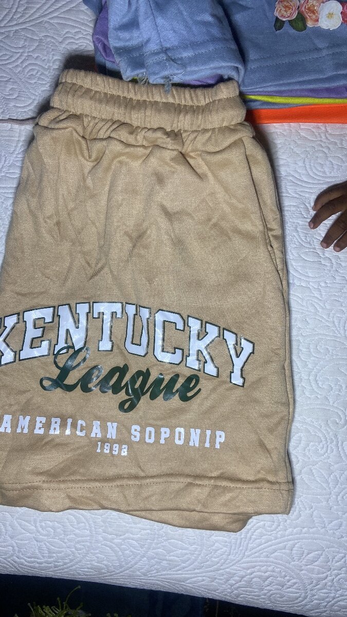 Shorts en Coton Imprimés