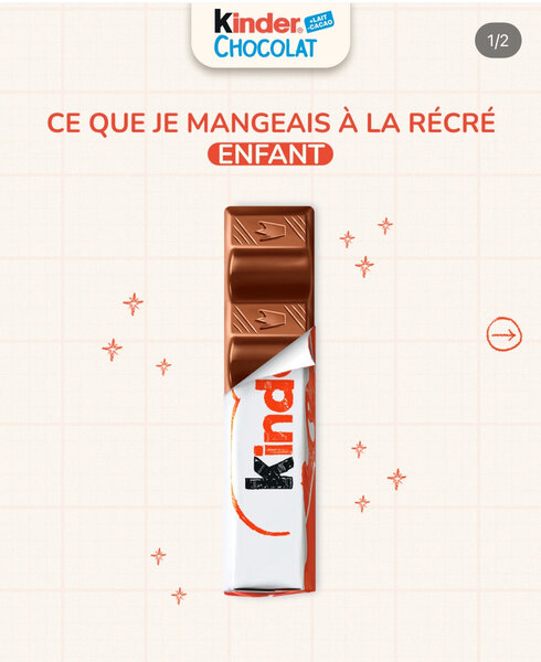 Kinder Chocolat Délicieux