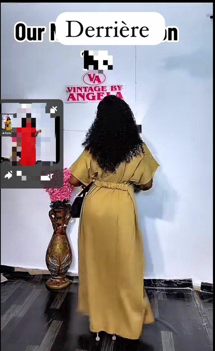 Robe longue jaune élégante