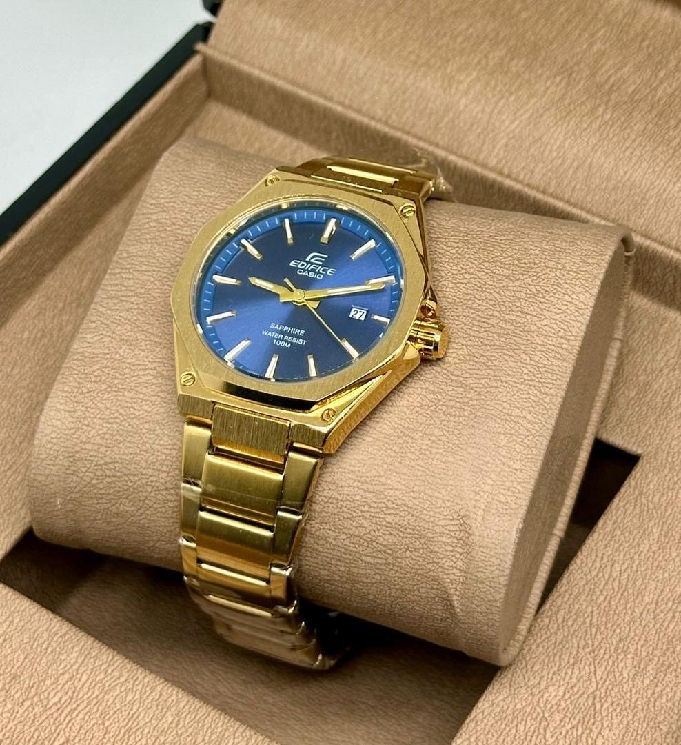 Montre Homme Dorée Élégante