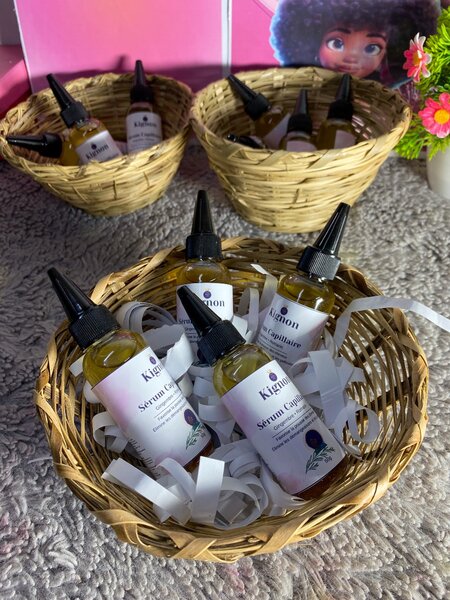 Huile  Capillaire  Gingembre