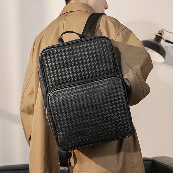 Sac à dos tissé élégant