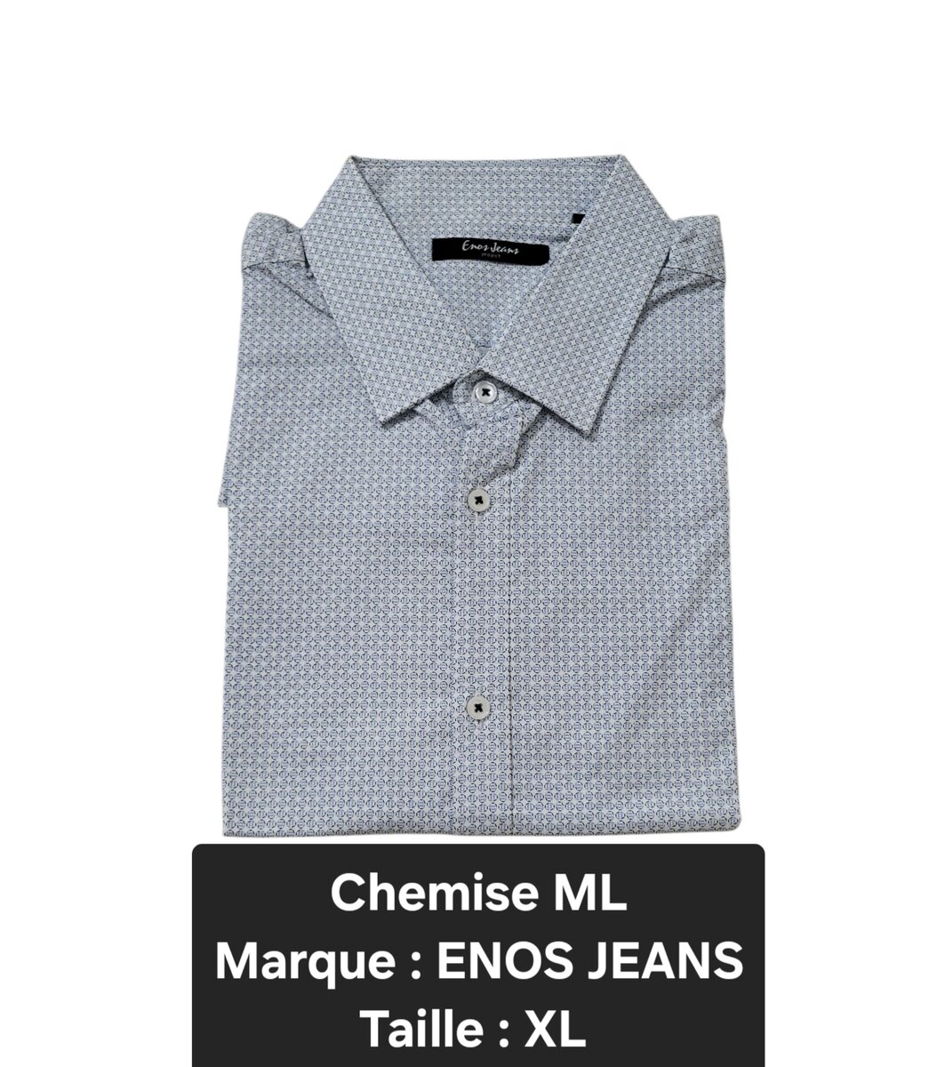 Chemise homme à motifs XL