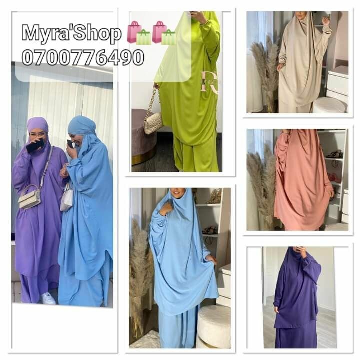 Demi jelbab + Jupe ou pantalon