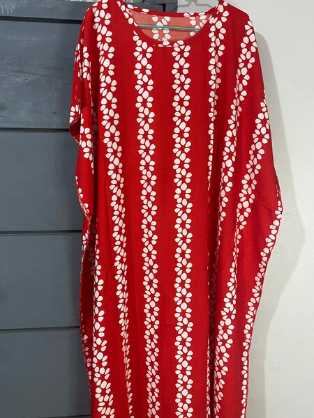 Robe longue bohème colorée