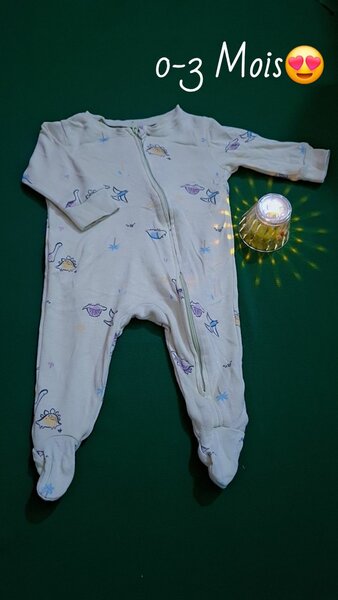 Pyjama bébé 0-3 mois doux