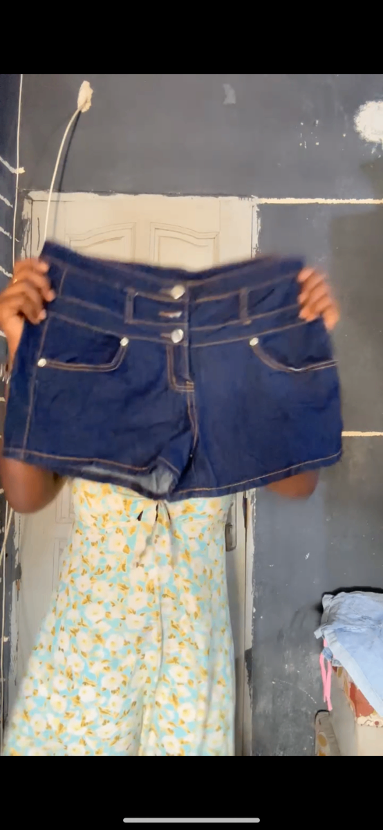 Shorts en jean tendance