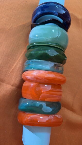 Bracelet plastique chic