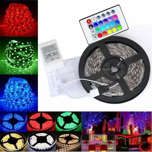 Guirlande LED RGB avec télécommande