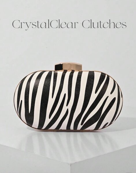 Élégant collier et boucles d'oreilles zébrés