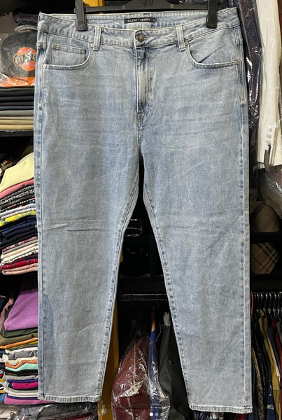 Biker Tattered Stretch Jeans