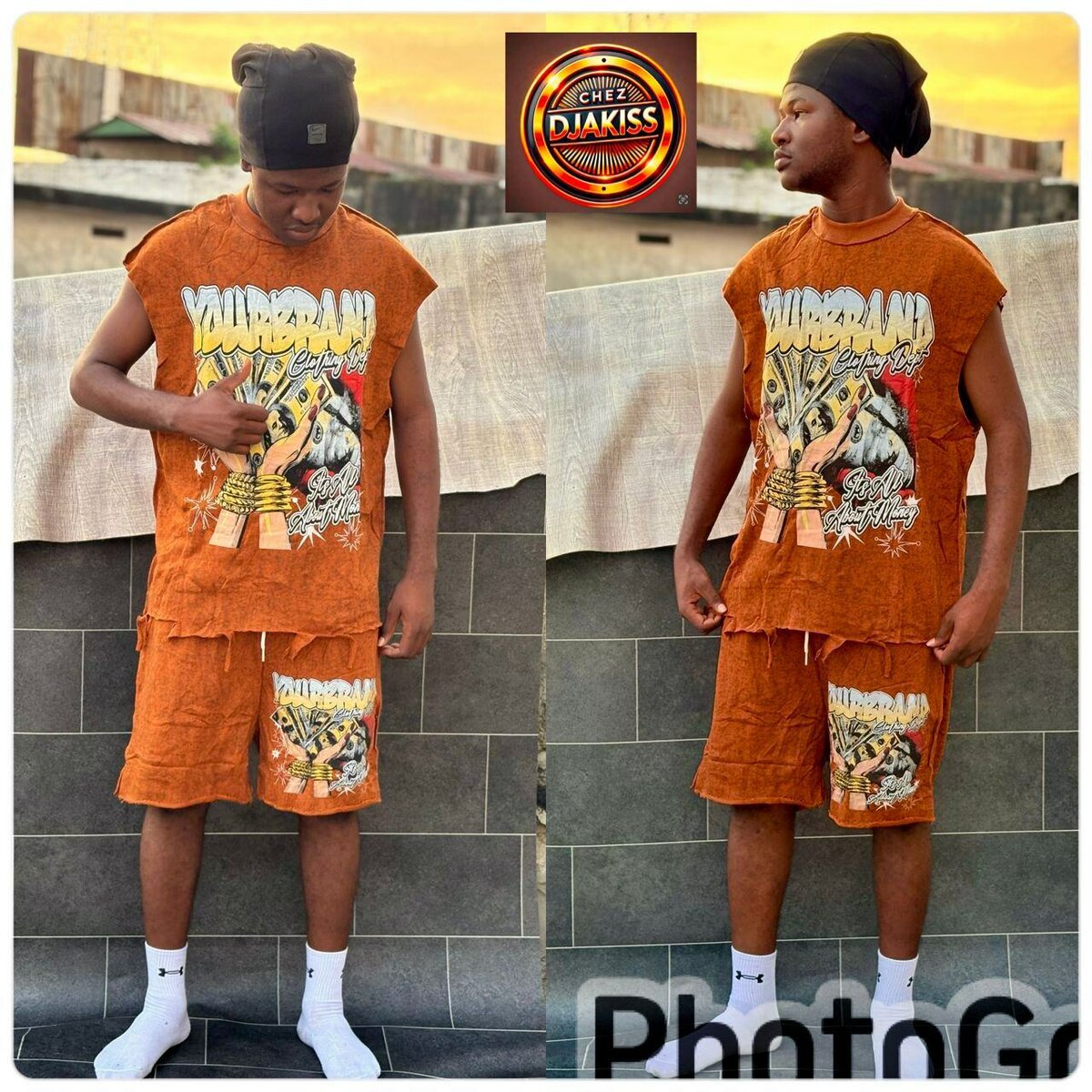 Ensemble Hommes Graffiti Style