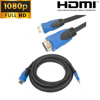 SPEED-X Branded HDMI Cable 1.5 m Micro HDMI to HDMI Cable, High-Speed 4k HDMI to Micro HDMI HDTV Cable (Compatible with Projector, Television, Personal Computer, Laptop