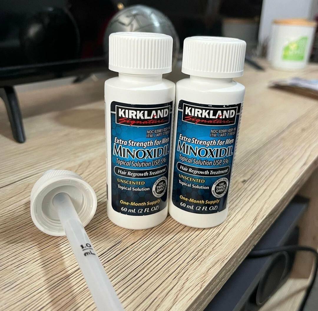 BIOTIN MINOXIDIL AND DERMA ROLLER