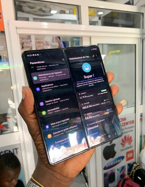 Smartphone pliable moderne