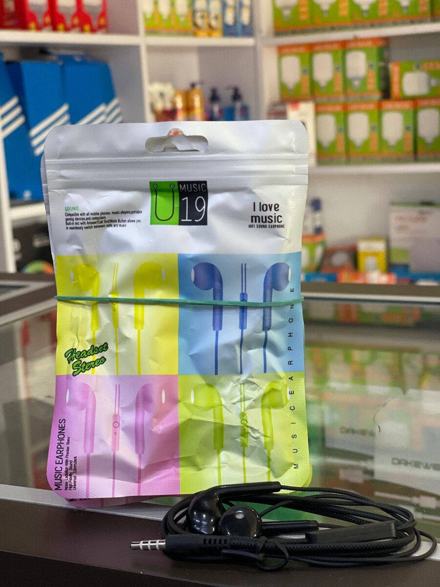 Écouteurs stéréo colorés