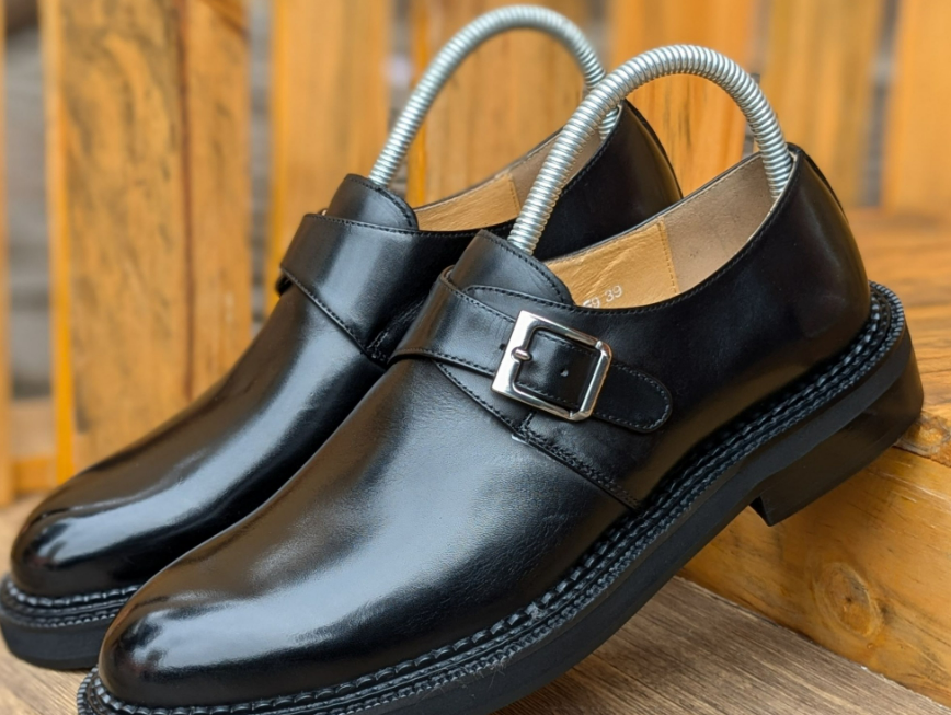 J.M WESTON PLATFORM SHOES 