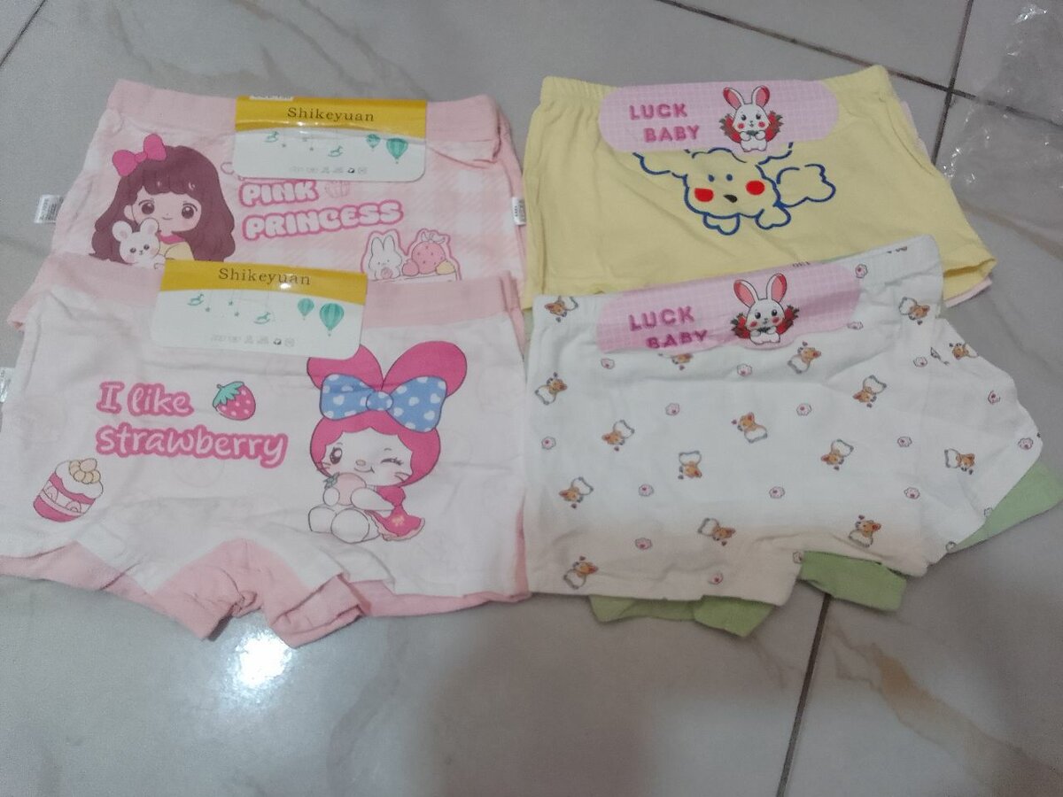 Sous-vêtements Enfant Mignons Coton