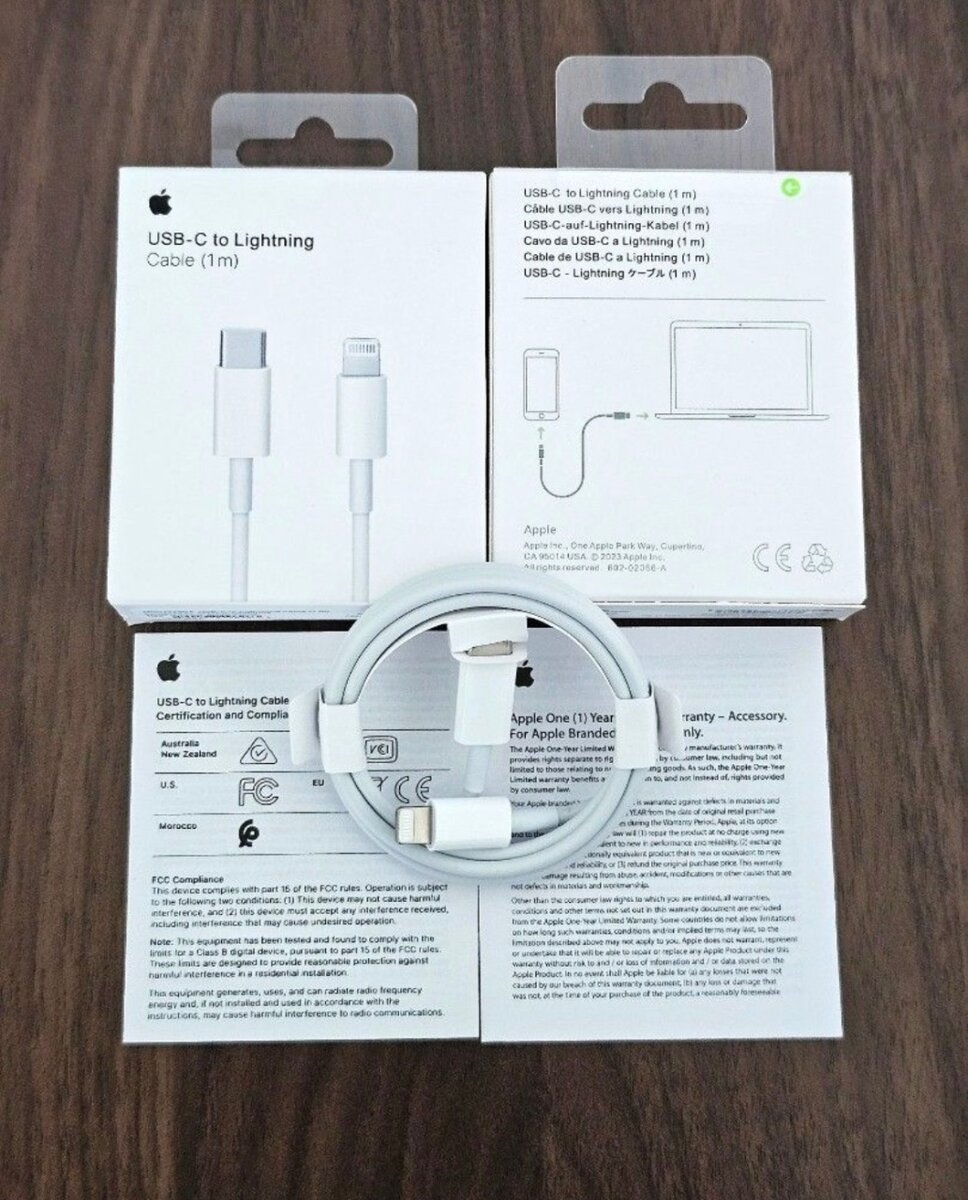 iPhone type c cables