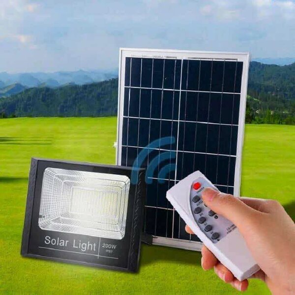 Projecteur Solaire Extérieur 200W