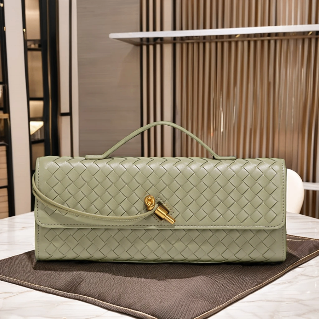 Élégant Sac à Main Tressé Femme