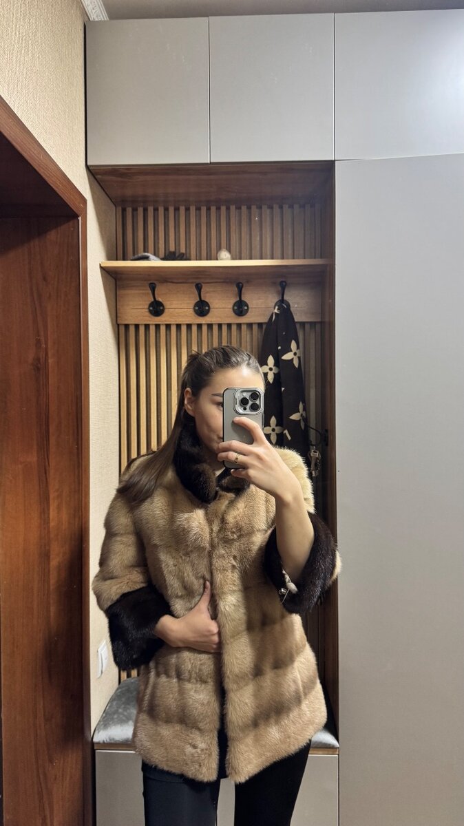 Норковая шуба